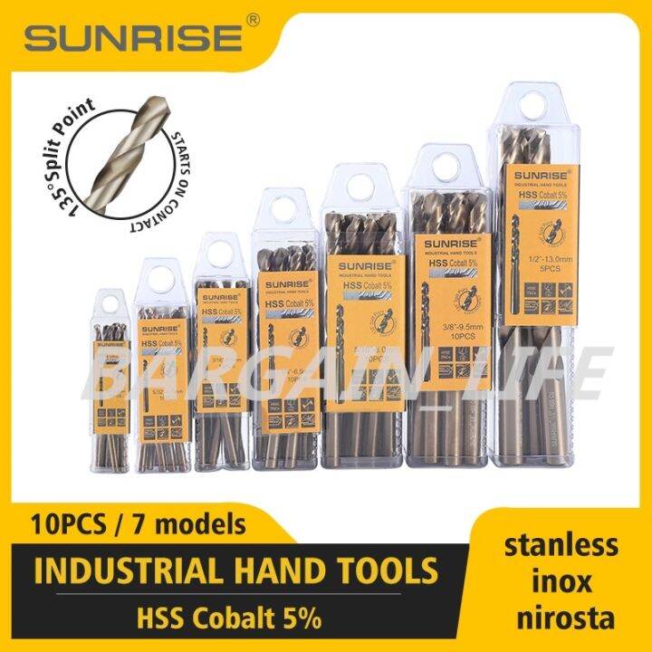 Sunrise Drill Bit for metal stainless aluminum3/8”1/2 Lazada PH