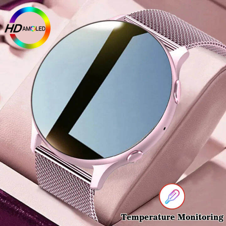 Lige Bluetooth Call Smart Watch Women 1 32 Amoled 360 360 Hd Pixel