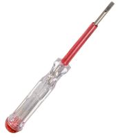 【jw】☂ 100V-500V Voltage Tester Indicator Slotted Screwdriver Electric Test Detector Voltmeter