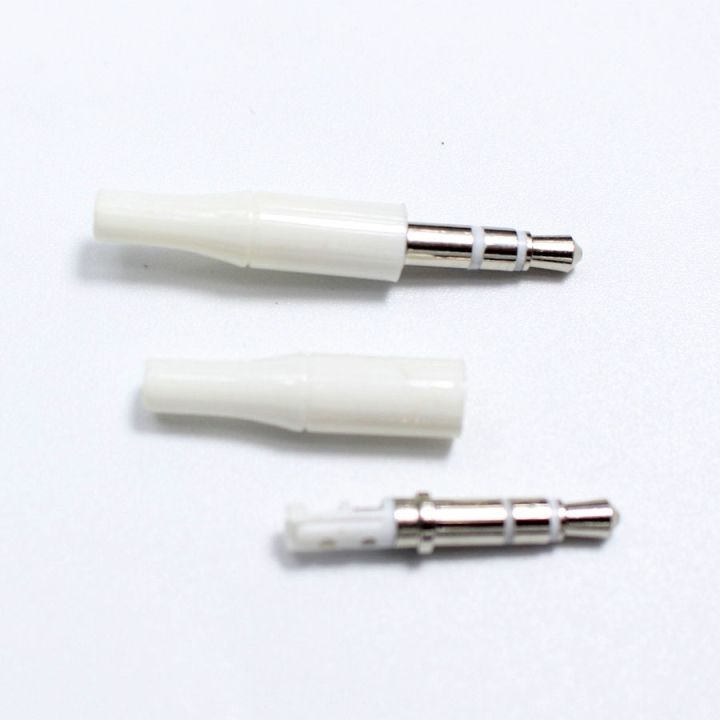 10pcs-white-and-black-3-5mm-stereo-headset-plug-4-pole-3-pole-3-5-audio-plug-jack-adapter-connector-for-iphone