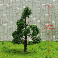 Hot Selling D4316 50Pcs N Scale 1:160 Deep Green Trees Railraod Tree 43Mm Model Layout Iron Wire Trunk