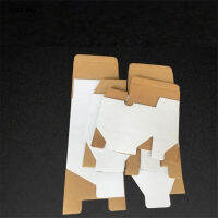 7cm 8cm 9cm White Package Boxes Blank Inner Kraft Out White Storage Carton Boxes White corrugated box