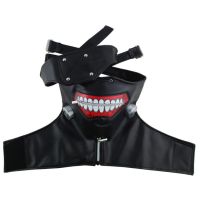 Anime Tokyo Ghoul Kaneki Ken Cosplay Costume Wig Mask Tops Shorts Men Women Halloween Party Outfit