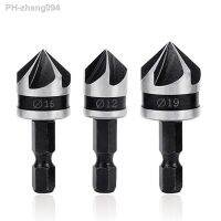 12/16/19mm Countersink Drill Bit 3PcsChamfer 90°Suitable for Wood/Plastic/Aluminum AlloyWoodworking Tools Countersink