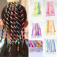 20216pcslot Rainbow Color Headband Cute Girls Hair band Crystal Long Elastic Hair Bands Headwear Hair Accessories Random Color