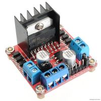 1x แผงวงจรขับมอเตอร์ L298N Dual Full-bridge motor driver