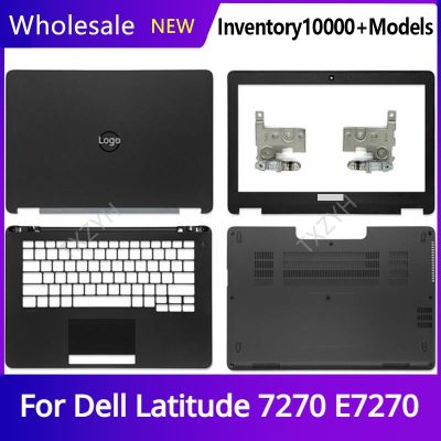 New Original For Dell Latitude 7270 E7270 Laptop LCD back cover Front Bezel Hinges Palmrest Bottom Case A B C D Shell