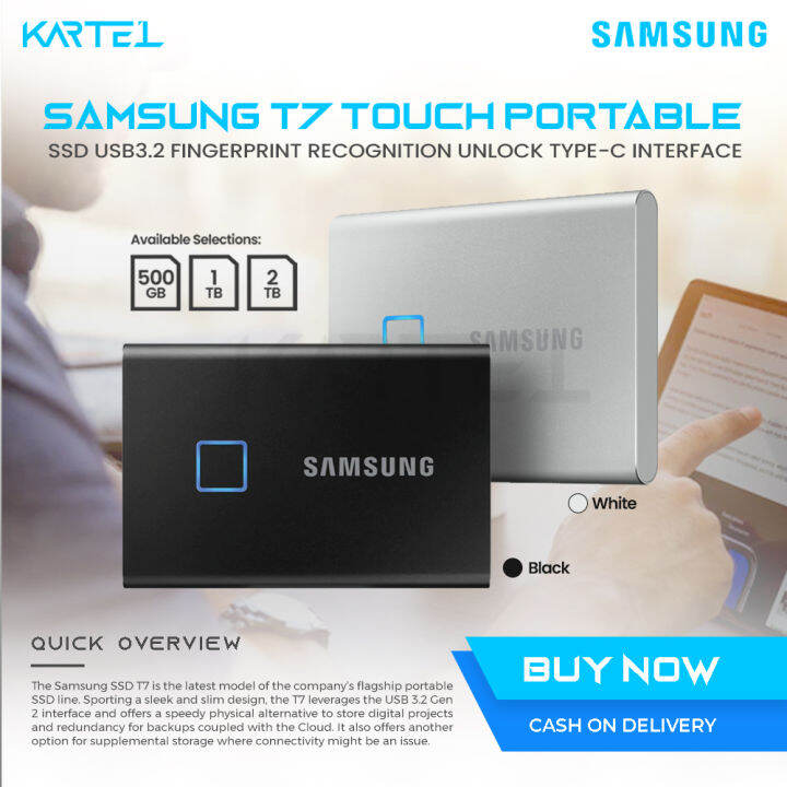 SAMSUNG SSD T7 Portable External Solid State Drive Lazada PH