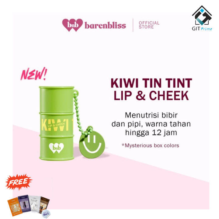 New Launch Bnb Barenbliss Korean Kiwi Tin Tint Lip Cheek Blendable Lazada Indonesia