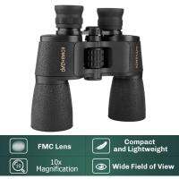 binoculars long range เลนส์กล้องส่องทางไกลทหาร Baigish 20X50 High Power กล้องโทรทรรศน์รัสเซียที่มีประสิทธิภาพ Telescopio สำหรับฟุตบอลเครื่องมือตั้งแคมป์กลางแจ