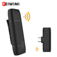 Plug-Play Wireless Lapel Microphone For Phone Android ISO Type C Lavalier Microphone for Youtubers Stream Vlogger TIKTOK Video