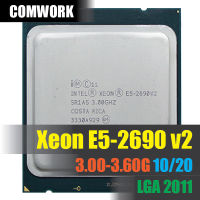 ซีพียู Intel XEON E5 2690 V2 LGA 2011 CPU PROCESSOR X79 C602 MAC PRO 2013 WORKSTATION SERVER DELL HP COMWORK