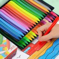 Non-dirty hand crayon kindergarten children safe non-toxic and harmless washable color crayon oil painting stick coloring pen