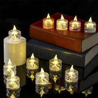 24Pcs/Set LED Electronic Candle Simulation Flameless Candle Light Bulb Battery Operated Holiday Wedding Party Home Decoration