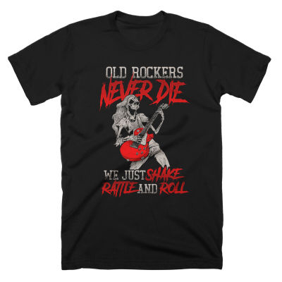Old Rockers Men Birthday Funny Tshirt S5Xl