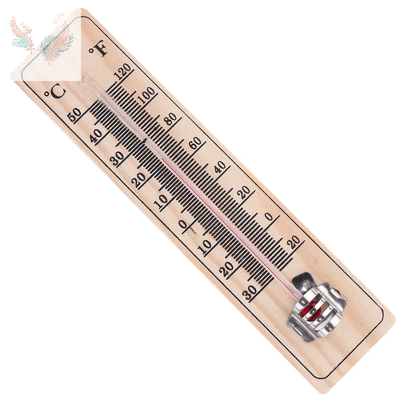 1Pc Wall Hang Thermometer Indoor Outdoor Garden House Garage Office Room  Hung Logger