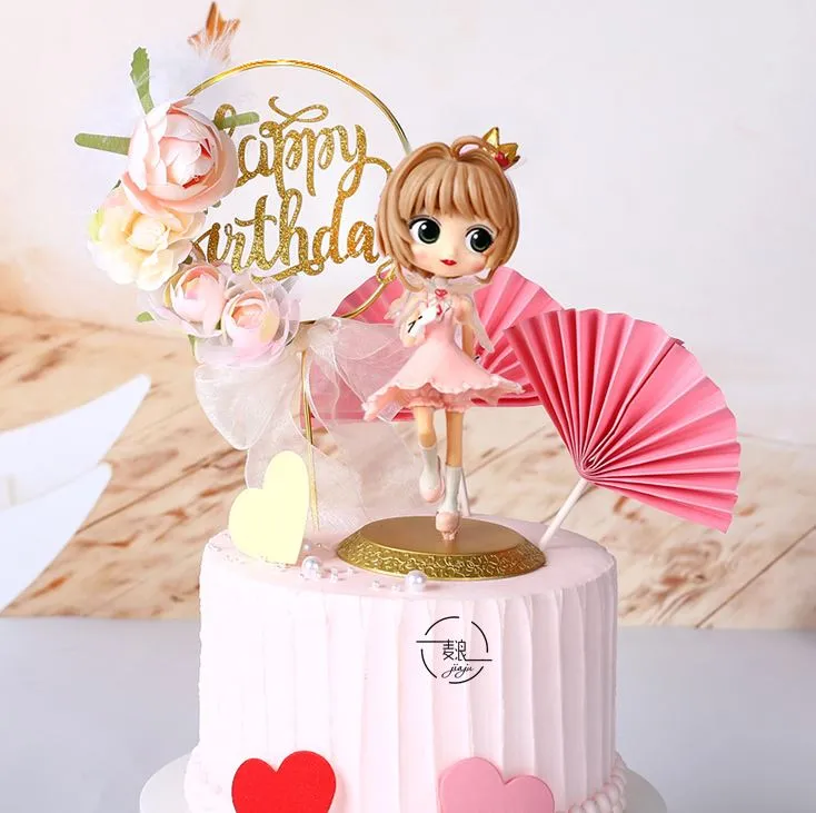 1pcs Cartoon Anime Card Captor Sakura doll Model PVC Toys cosplay Gift for  girl | Lazada