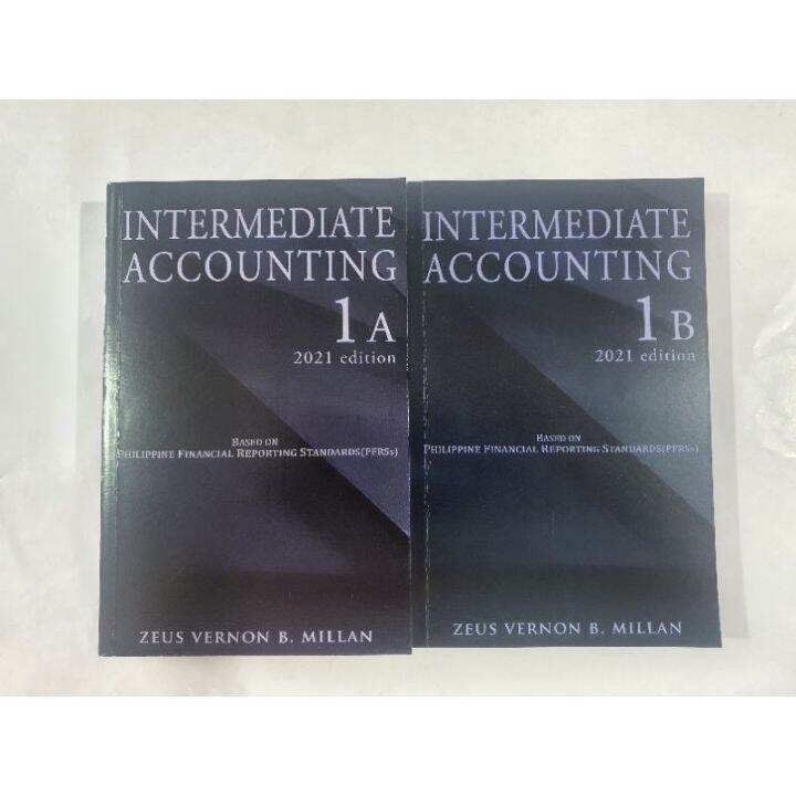 Intermediate Accounting 1A & 1B 2021 Edition By Millan Lazada PH