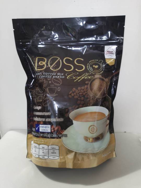 boss-coffee-กาแฟสุขภาพ-ยิ่งดื่มยิ่งดีต่อสุขภาพ-ซองละ-15-กรัม-กล่องละ-30-ซอง-1-ห่อ