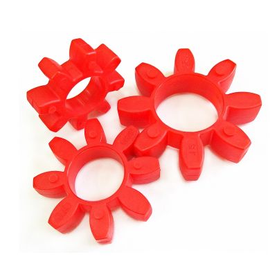 1PC of Outer Diameter 200mm 225mm 255mm 290mm Red Elastic Buffer Pad Accessories of Plum Blossom Coupling GR 90/100/110/125