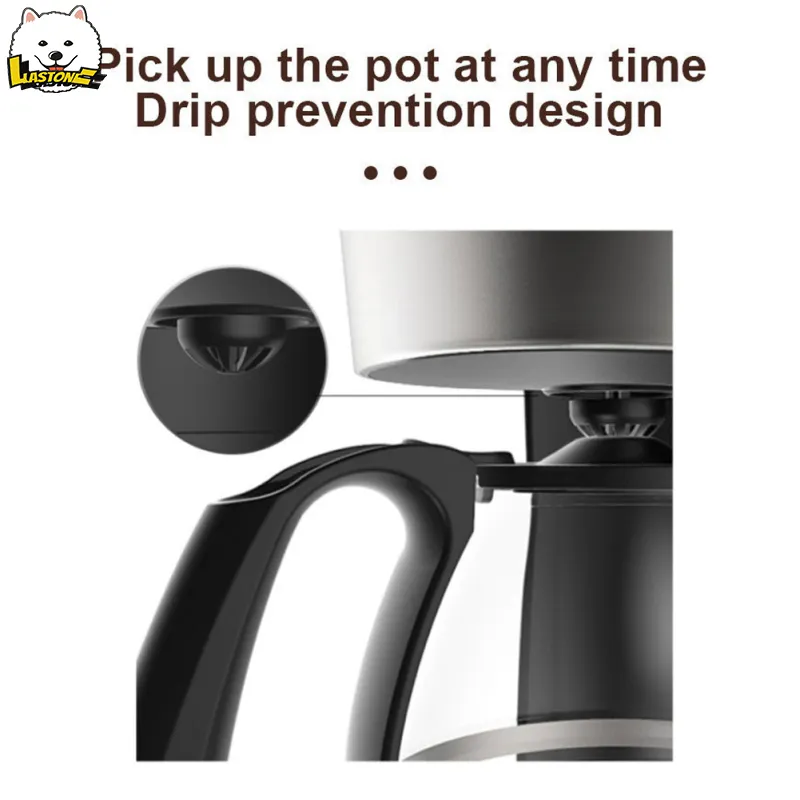 black drip coffee maker