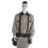 X Type 4 Design Padded Heavy Duty Work Tool Belt ces Suspenders with 4 Support Loops for Reducing Waist Weight Tool Pouch