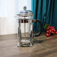 Jinmeilai European-Style French Press Pressure Teapot Tea Infuser French Fruit Teapot Heat-Resistant Glass Water Pitcher Coffee Pot