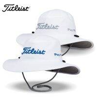 หมวกกันแดดผู้ชายทรงโดมเป็น Titleist Golf ใหม่หมวกปีกหมวกชาวประมงกันน้ำ