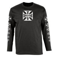 WEST COAST CHOPPERS เสื้อยืดแขนยาวของแท้นำเข้าจากอเมริกา LONGSLEEVE AUSTIN TEXAS