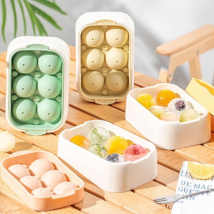 Ice Ball Mold Hockey Frozen Whiskey Ball Popsicle Ice Cube Tray