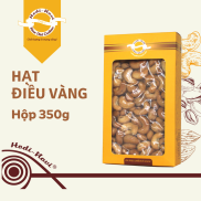 Hạt điều vàng HỘP HCK 350G HODINAVI rang giòn, chín sâu