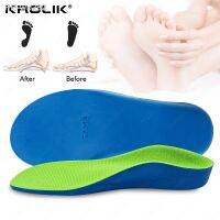 Orthopedic Insoles For Kids Hard Arch Support Orthotics Insoles Flat Feet Cubitus Varus XO Leg Plantillas Pad For Shoes Sole