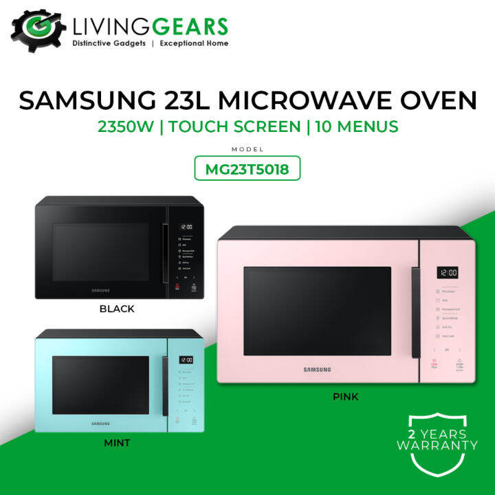 Samsung 23L Microwave Oven (2350W) 10 Menu, 6 Levels Power Settings