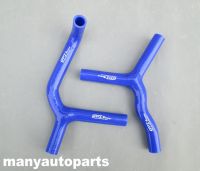 FOR KTM 85/105 SX/XC 2003-2012 silicone radiator BLUE hose Y kit 04 05 06 07 08 09 10 11 12