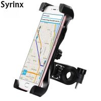 【LZ】■  Motocicleta e bicicleta guiador Mount Holder expansão automática celular GPS Stand suporte mecânico para suporte iPhone