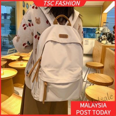【hot sale】∏ C16 TSCfashion&nbsp;Korean Schoolbag Female Ins Joker Backpack Korean Version of Simple Senior High School Junior High School Students Japanese High-value Backpack