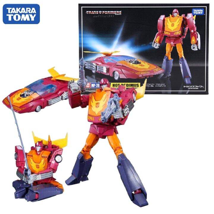 takara-transformers-ko-mp-28-mp28-hot-rod-masterpiece-western-animiation-action-figure-deformation-robot-gift-toys-14cm