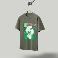 xxReady StockxxTravis Scott Cactus Jack Astroworld New Daisy Print Cotton Casual Short Sleeve T-Shirt