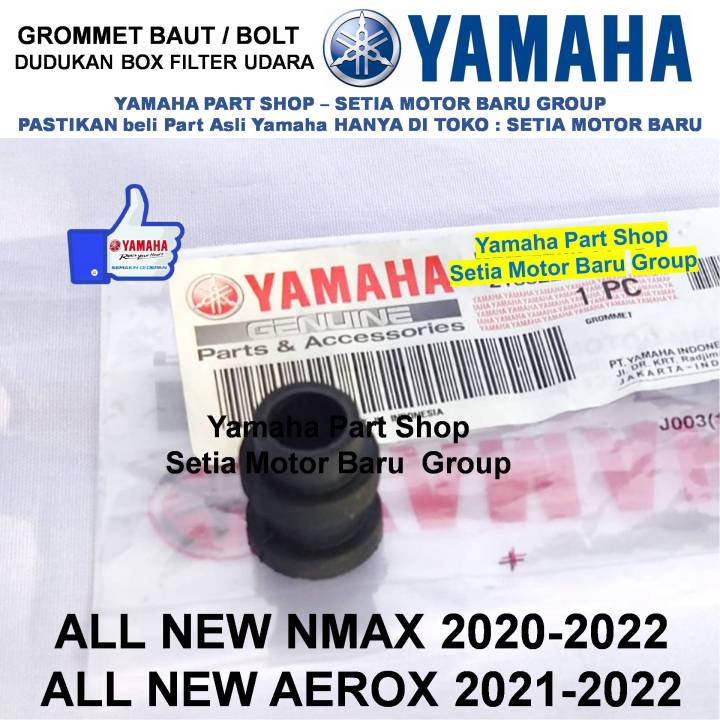 Karet Gromet Grommet Baut Bolt Dudukan Box Filter Udara All New Aerox Nmax N Max Asli Yamaha