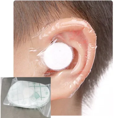 20/60pcs Upgraded Plastic Waterproof Earmuffs Shampoo Patch Waterproof Earmuffs Ear Stickers Ear Protector Shower Cap Tool
