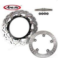 ARASHI For BMW R 1200GS ADV CNC Front Rear Brake Rotors Brake Disc Fit R 1200 GS ADVENTURE 2013 2014 Round Rotor