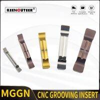 10PCS MGGN Carbide Grooving Insert MGGN150 / 200/250/300/400/500 / 600-LH CNC Lathe อลูมิเนียมพร้อมชิ้นส่วนเหล็กสแตนเลสทนทาน