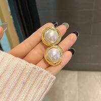 Korean Pearl Earrings Women