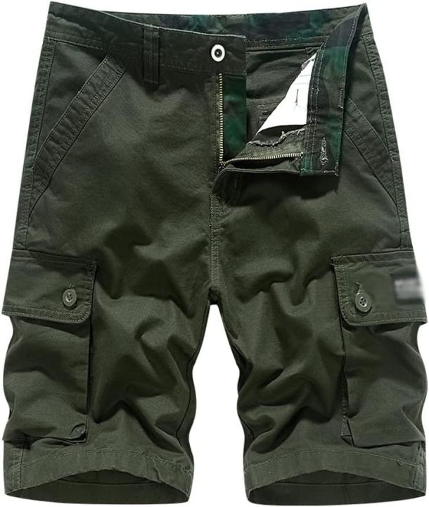 geltdn-cargo-shorts-mens-shorts-mens-pants-loose-multi-pocket-cotton-beach-shorts-mens-color-a-size-32