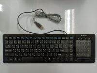 ** Super Sale ** คีย์บอร์ดทัชสกรีน (เเบบมีสาย USB) KEYBOARD USB TOUCH PAD ยี่ห้อ MACNUS รุ่น 250T รับประกัน 6เดือน