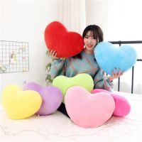 Hot Valentines Day for Birthday Home Decorative Heart Plush Pillow Soft Pillow Heart Shape Stuffed Pillow