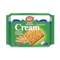 ?Product of UAE? (3 Pcs) Marie Bellie Crackers and Flavoured Cream Sandwich 190-200g ++ ขนมปังกรอบ บิสกิตสอดไส้ครีม ตราเบลลี่ 190-200g ครีม Cream