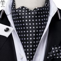 Silk Cravat Tie Suit Dress