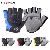 【CW】 1Pair Gel Half Cycling Gloves Anti-Slip Anti-sweat Motorcycle Anti Shock MTB Road