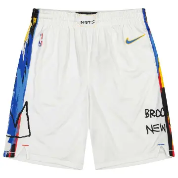 Brooklyn Nets Summer Edition Old School Basketball Team Shorts XL